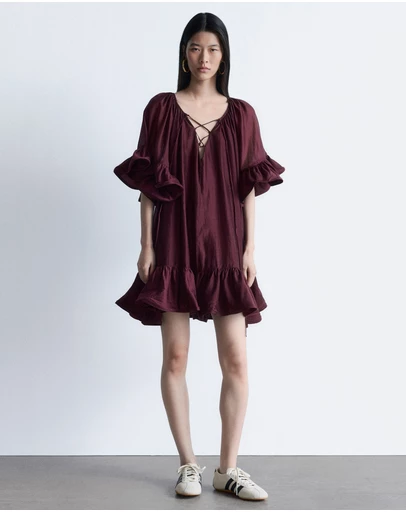 & Other Stories - Ruffle Mini Dress