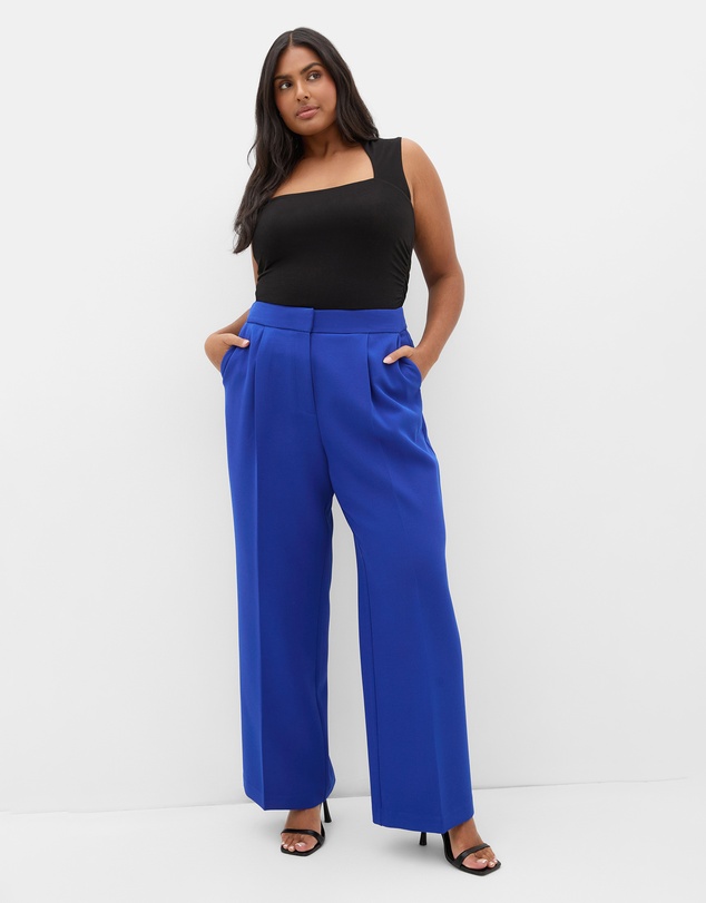 City Chic - Alena Relaxed Wide Leg Pant