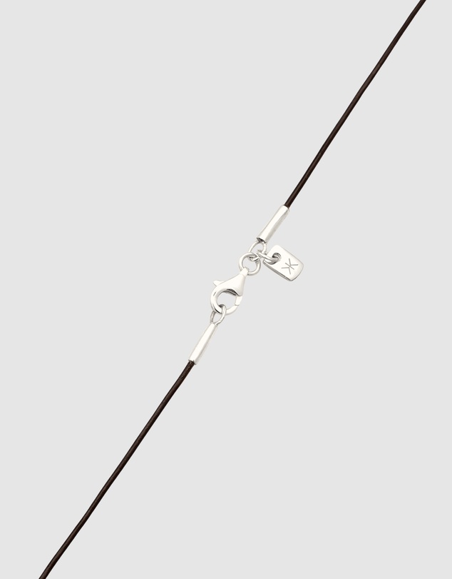 Kuzzoi - ICONIC EXCLUSIVE - Leather Cord Necklace with Turtle Pendant