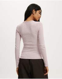 Cotton On - Blake Henley Long Sleeve Top
