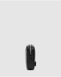 Republic of Florence - Marcus Matt Chocolate Leather Carry Pouch