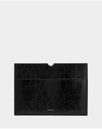 Nakedvice - The Bass Black Gold Laptop Sleeve