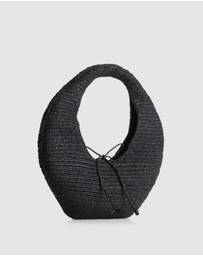 Evity - Clara Raffia Shoulder Bag