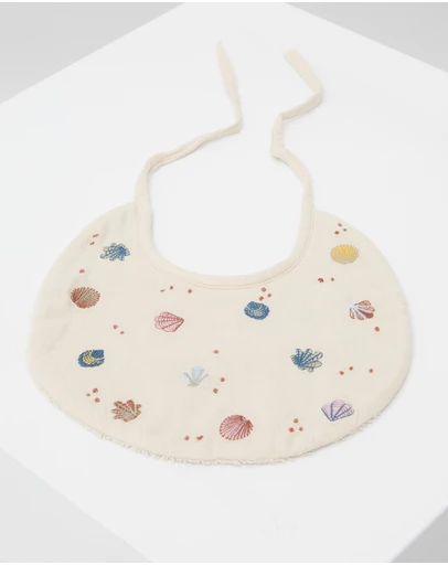 Phile - Embroidered Bib