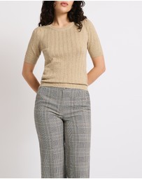 Marcs - Speckle Love Cotton Knit Top
