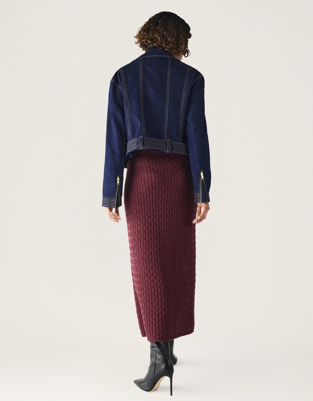 MOS The Label - Sia Denim Biker Jacket