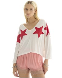 THE TALES - Star College Batwing Tee