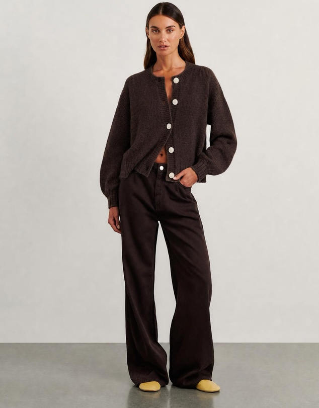 Jag - Lily Fluffy Knit Cardigan