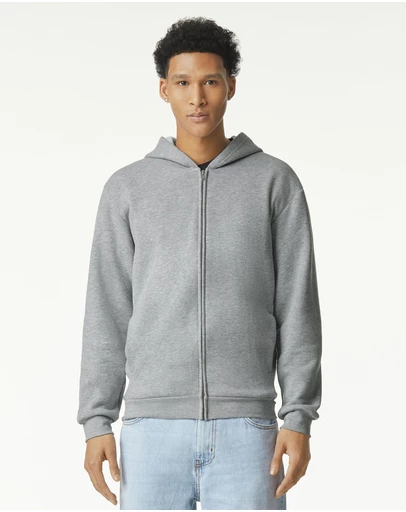American Apparel - Adult ReFlex Full Zip Hoodie
