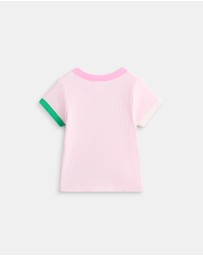 Seed Heritage - Colourblock Rib Tee