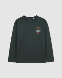 Timberland - Long Sleeve T-Shirt - Kids-Teens