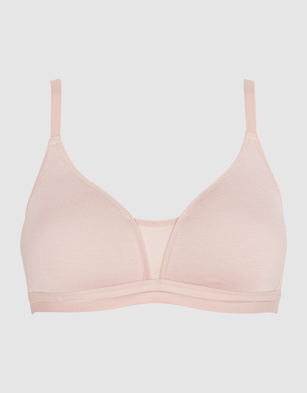 Royce Lingerie - Posie Racerback Wirefree T-Shirt Style Teen Bra