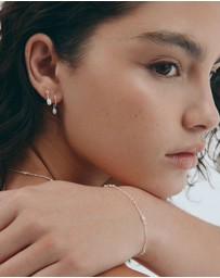 SAINT VALENTINE - Aspen Mini Drop Earrings - Silver