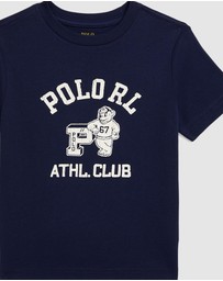 Polo Ralph Lauren - Logo Cotton Jersey Tee - ICONIC EXCLUSIVE - Babies-Kids