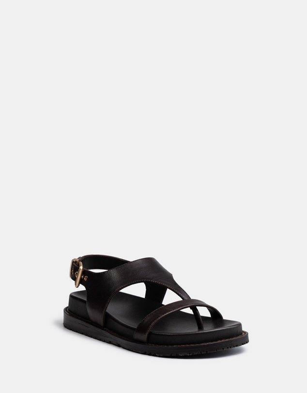 Wittner - Anina Pebble Leather Footbed Sandals