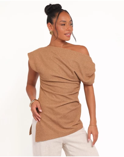 Petal & Pup - Selma Knit Top - Brown