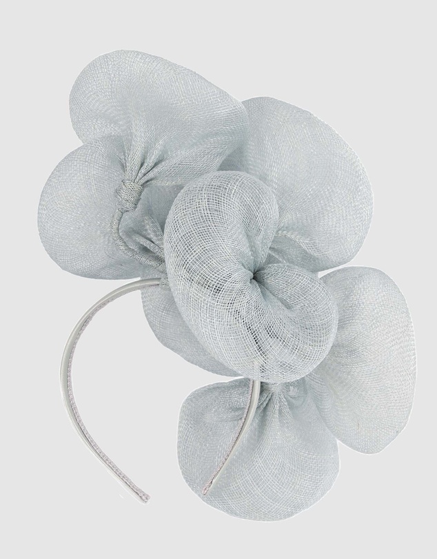 Max Alexander - Large Lilly Blue Flower Fascinator