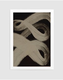 Olive et Oriel - Wildstrokes No2 by Treechild Art Print
