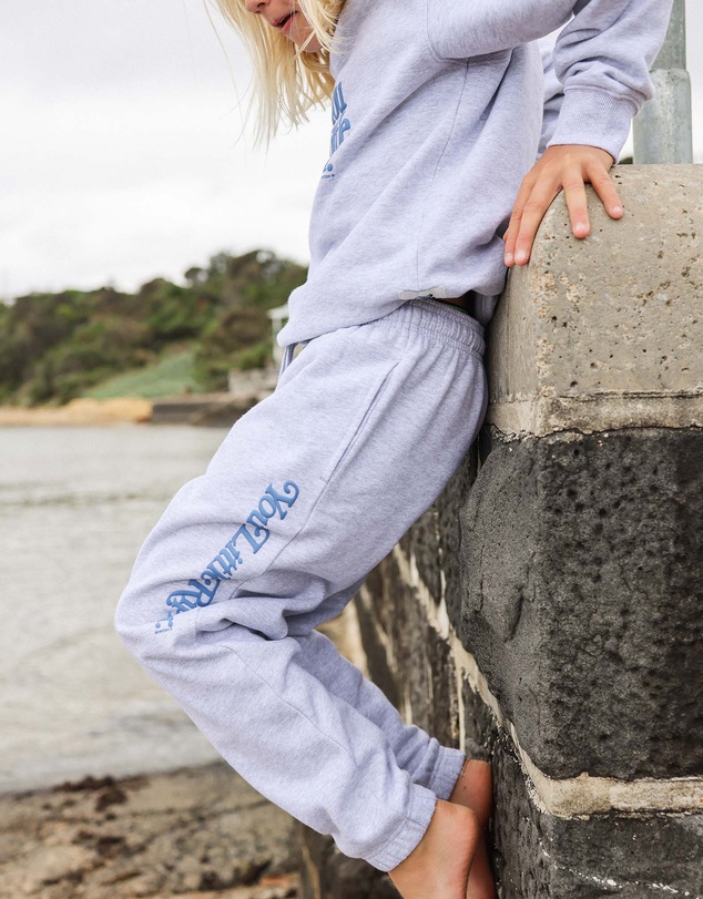 Skwosh - You Little Ripper Kids Sweat Pant in Grey Marle