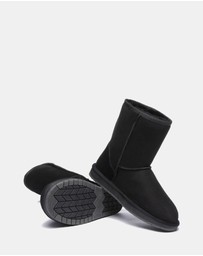 EVERAU - Australian Shepherd Ugg Short Classic Sheepskin Upper UGG Boots