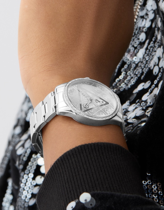 GUESS - Guess Roxy Ladies Silver Tone Analogue Watch