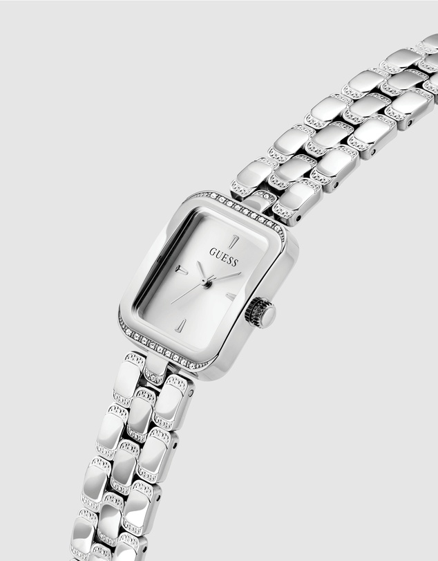 GUESS - Guess Ladies Silver Tone 22mm Analogue Watch