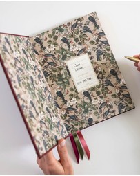 Bespoke Letterpress - 2026–2027 Weekly Financial Year Planner – Mulberry