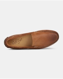 Sperry - Gold Harpswell Driver Medium Leather Tan- Men's