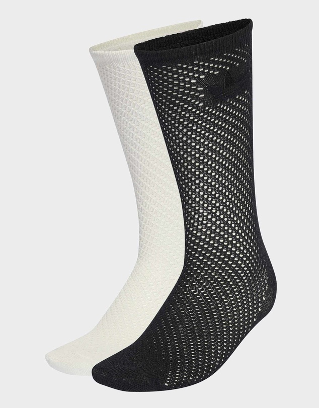adidas Originals - CROCHET CREW SOCKS 2 PAIRS Womens