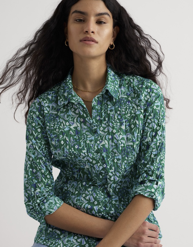 Seasalt - Seasalt Cornwall Green Larissa Shirt