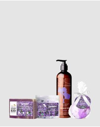 Silk Oil of Morocco - Lavender Bath Bundle