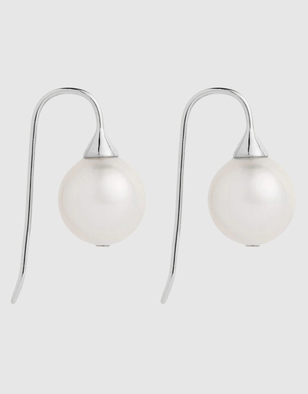 Najo - Luna Silver Pearl Earring
