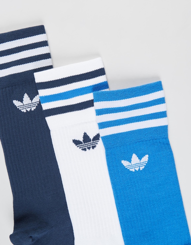 adidas Originals - Solid Crew Socks 3-Pack