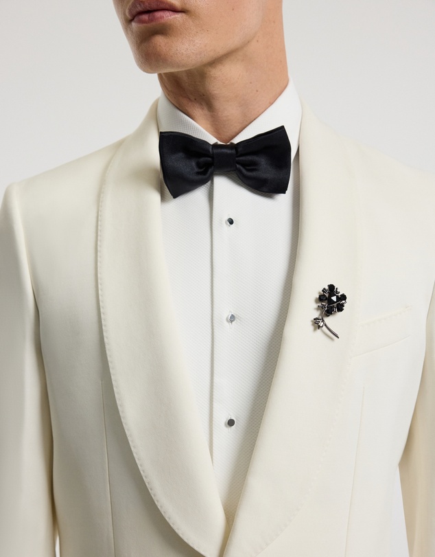 Calibre - Shawl Collar Tuxedo Jacket Ivory