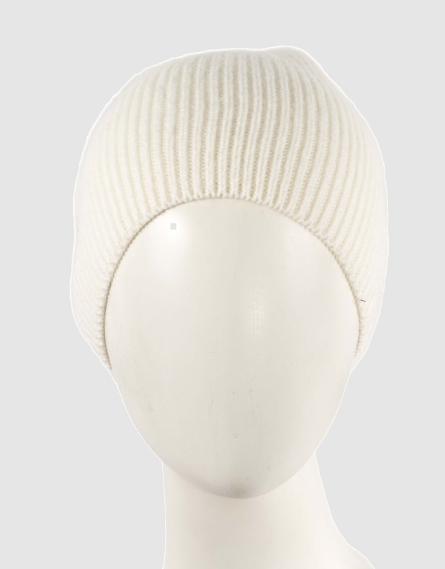 Max Alexander - European Made Cream Soft Wool Beanie