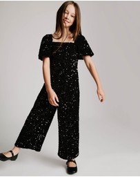 Bardot Junior - Dion Sequin Jumpsuit - Kids-Teens