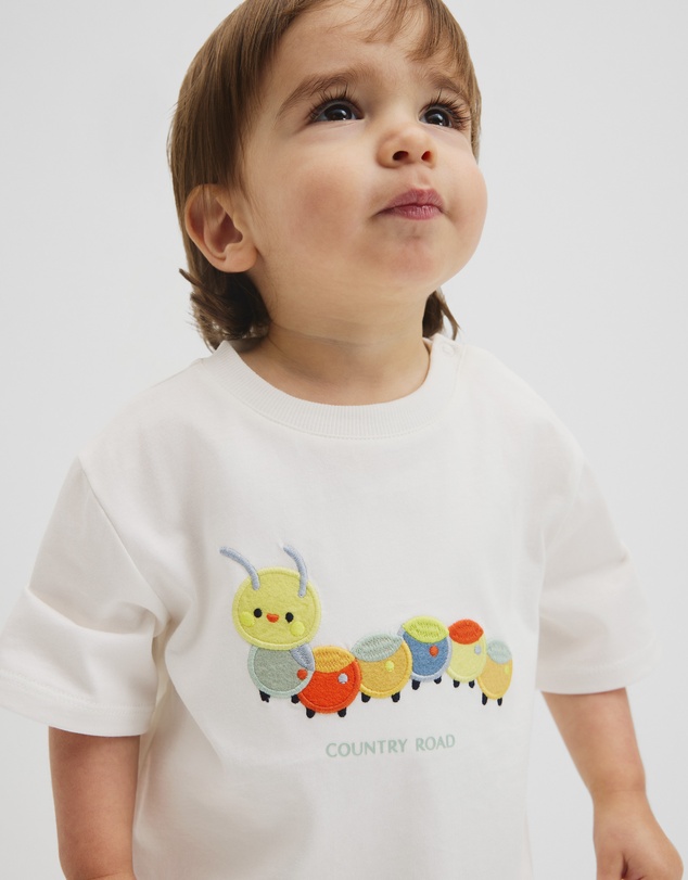 Country Road - Short Sleeve Relaxed Caterpillar T-shirt