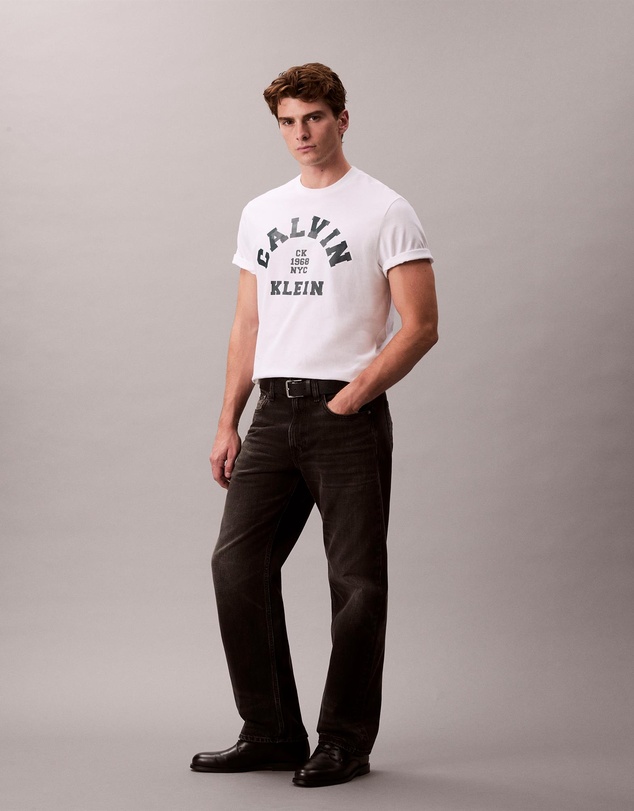 Calvin Klein Jeans - Varsity Logo Graphic Relaxed T-Shirt