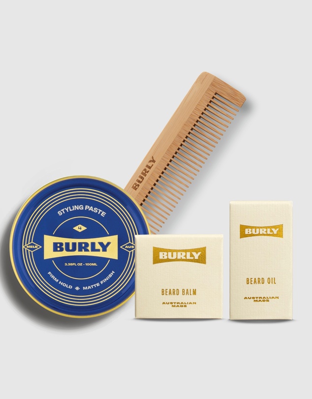 BURLY - Beard & Styling Pack - #4 Paste - Firm Hold