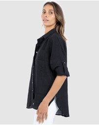 CAMIXA - Luna Oversize Linen Shirt