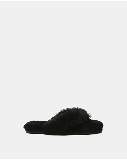 EVERAU - Australian Shepherd Ugg Farah Wool Upper House Shoes