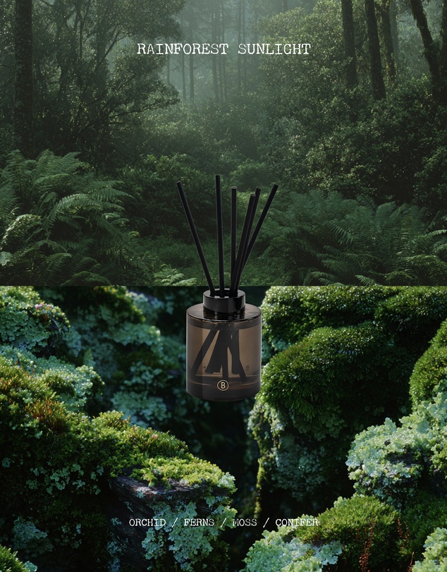 Black Blaze - Rainforest Sunlight Reed Diffuser