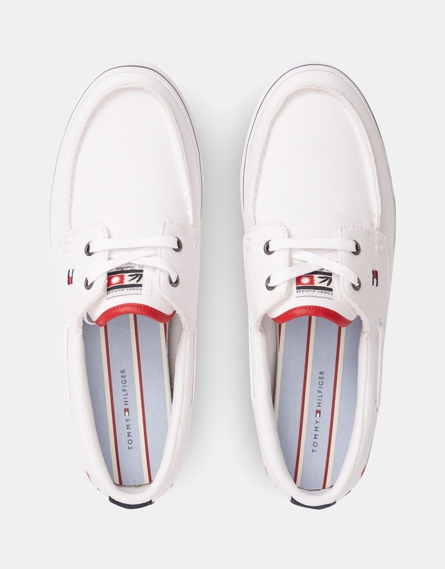 Tommy Hilfiger - Vulcanised Core Canvas Boat Sneakers - Men's