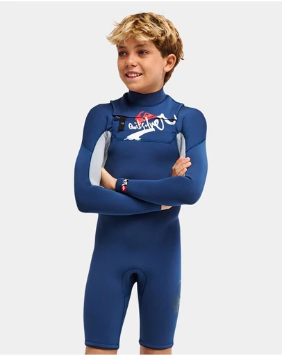 Quiksilver - Boys 8 to 16 Young Guns 2/2mm Long Sleeve Springsuit