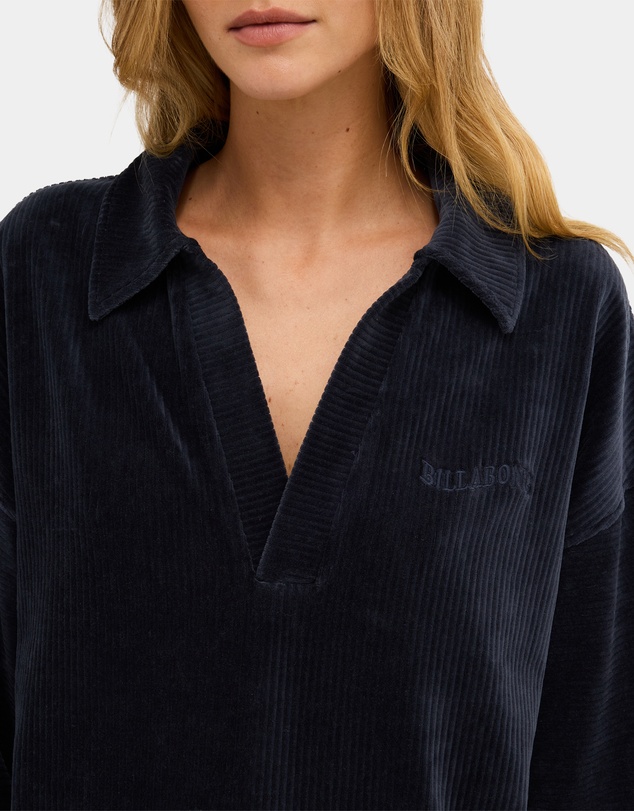 Billabong - Womens Good Day 2 Polo Long Sleeve Shirt