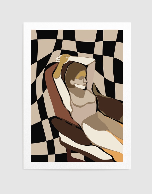 Olive et Oriel - KH Studio - A Sitting Place for a Passenger - Not In Love by Karla Hyman Art Print