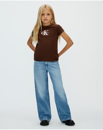 Calvin Klein Jeans - Girls Slim Logo T-Shirt