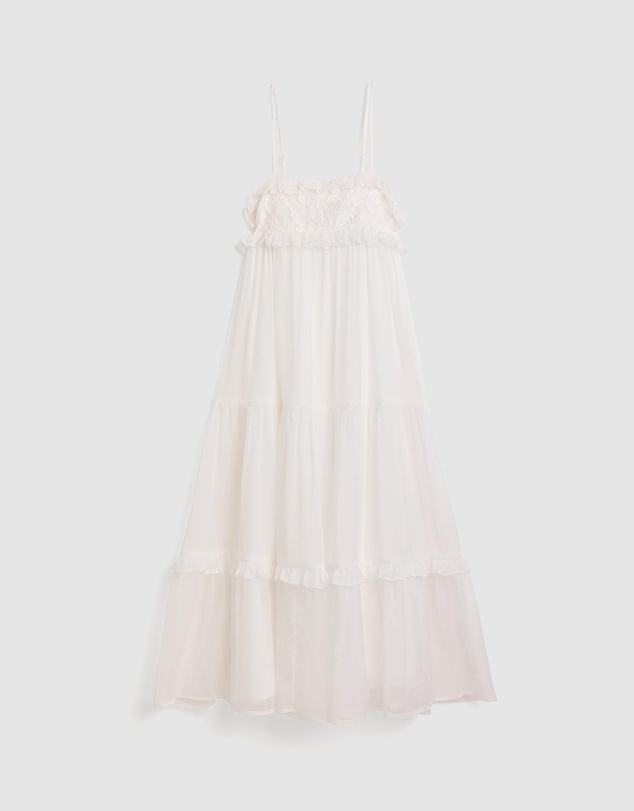 Bardot Junior - Anna Crinkle Chiffon Dress - Kids-Teens