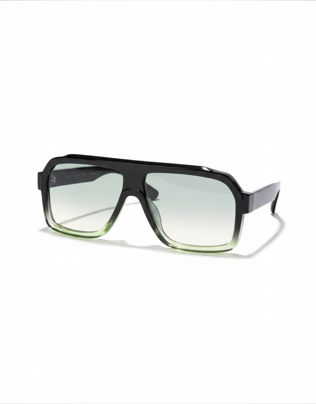 Mossée - Olivia Emerald Noir Sunglasses
