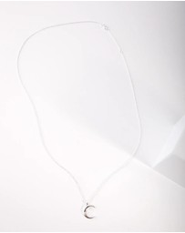 Lovisa - Sterling Silver Crescent Moon Necklace